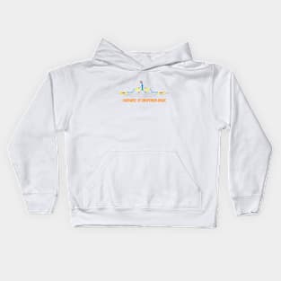 Farewell to unspoken ideas. Kids Hoodie